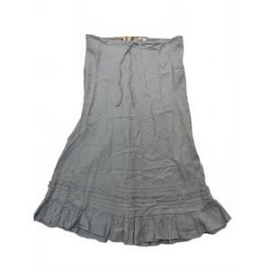 Old Navy Women's Low Waist Linen Midi Skirt Size 4